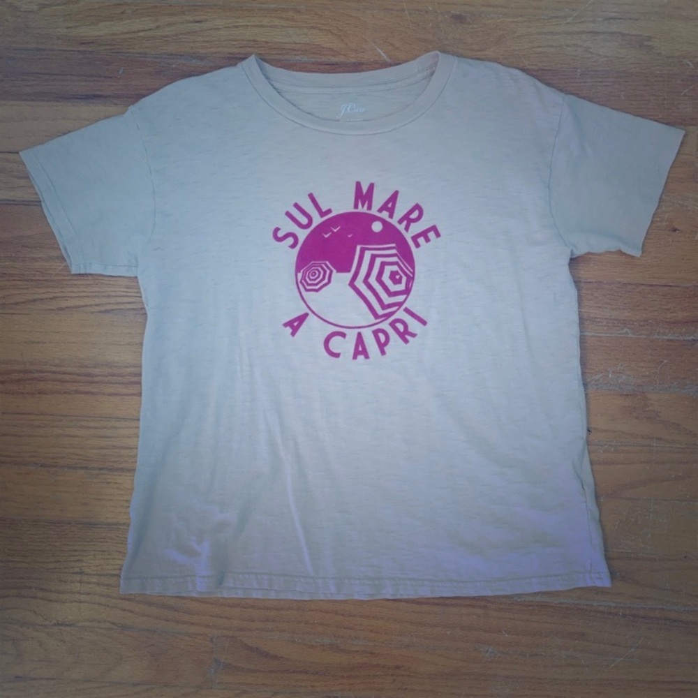 J. Crew Graphic Tee